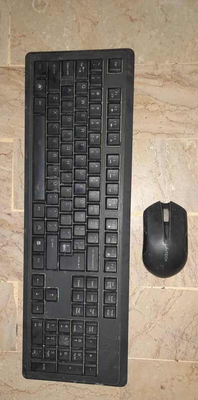 A4tech wireless keyboard and mouse
