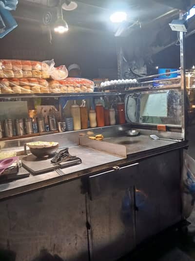 Burger and Fries Corner