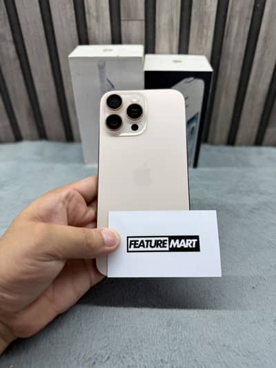 Apple iPhone 16 Pro Max | 256GB | 100% | Under Warranty | 7 Cycle