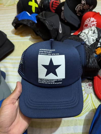 All available imported caps