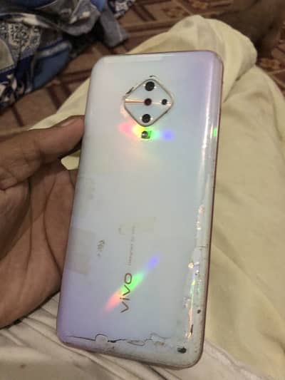 Vivo S1 Pro 4 128 only kit finger not working condition pic md dekh lo