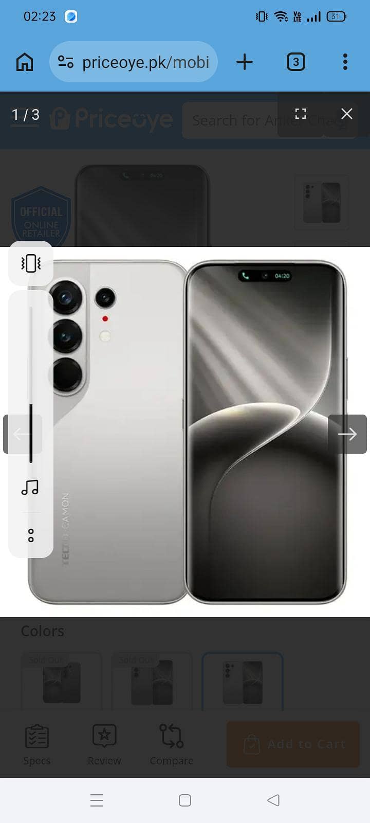 Tecno CAMON 40 Pro 1
