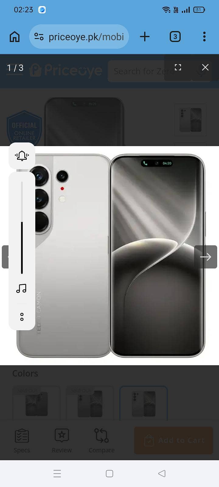 Tecno CAMON 40 Pro 2