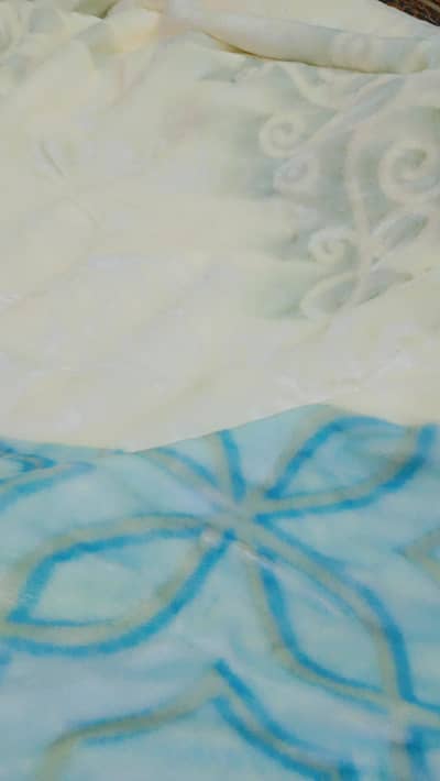 double bed Mora gold blanket made Spain