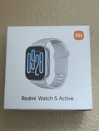 Brand New Redmi Watch 5 Active (Matte Silver) - Box Packed / Unused