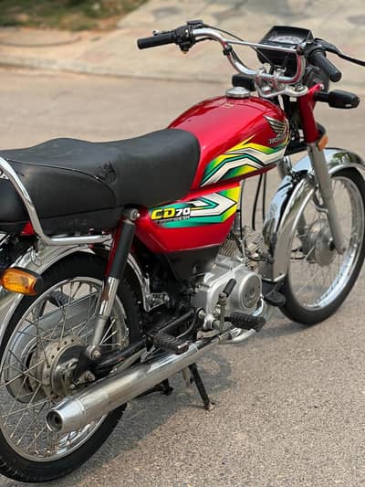 Honda cd70 2023 model Islamabad number