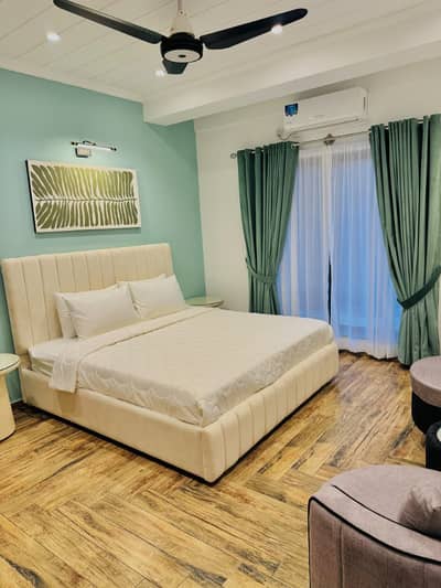 Daily Basis & Weekly Basis One Bedroom Fully Furnished Luxury Apartment Available In Bahriya Town Phase 1, Project In Bahriya Heights 1