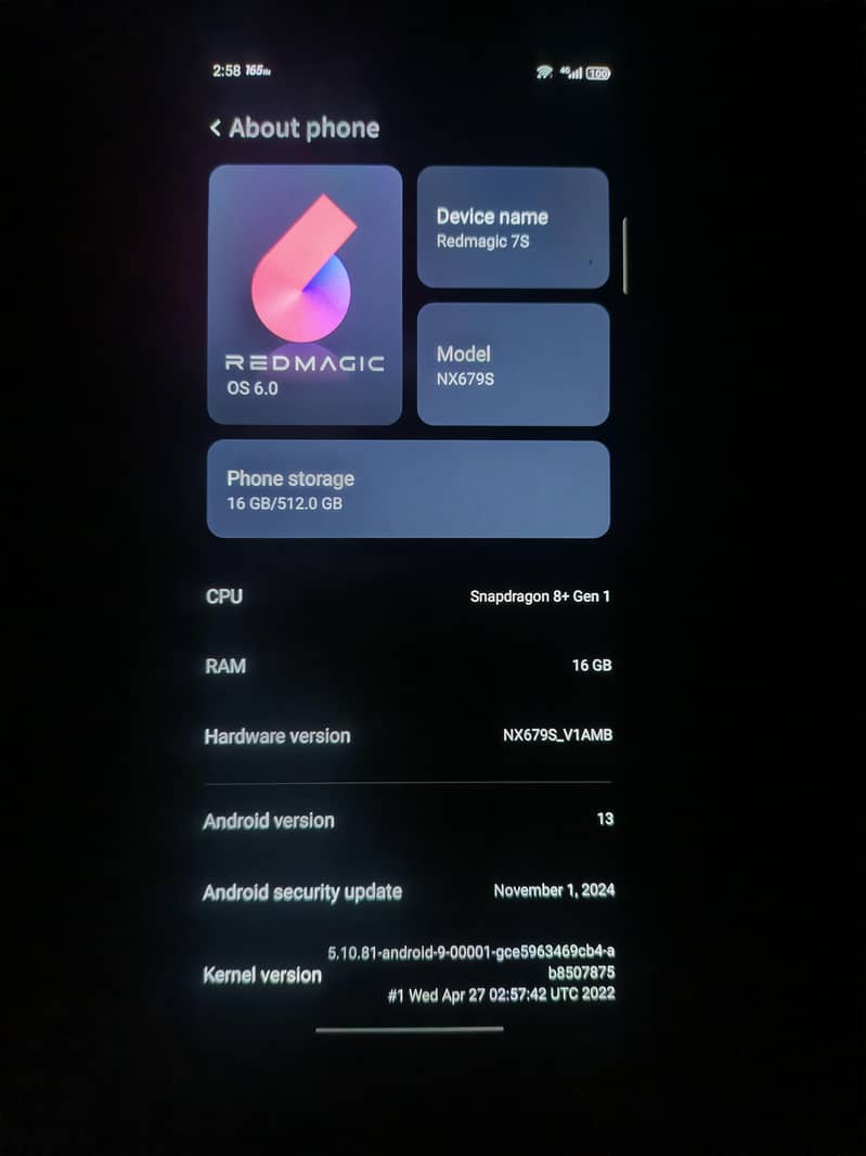 Redmagic 7s ghost 1