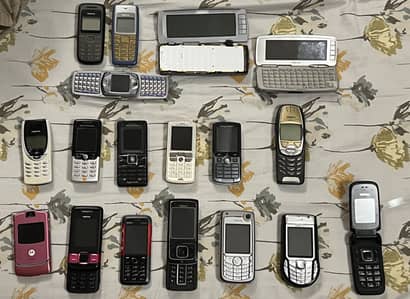 Nokia sony ericsson vintage mobiles
