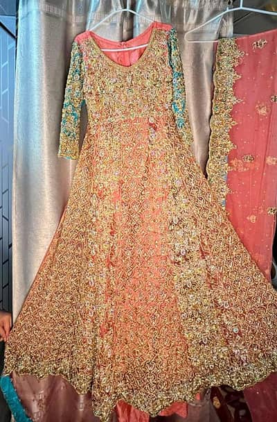 1 time used walima dress for bride