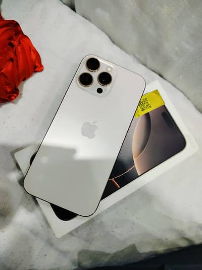 iPhone 16 Pro Max PTA approved 256GB 88 health