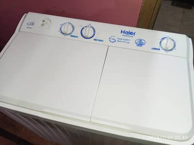Haier washing machine twin tub model number HWM -75 AS