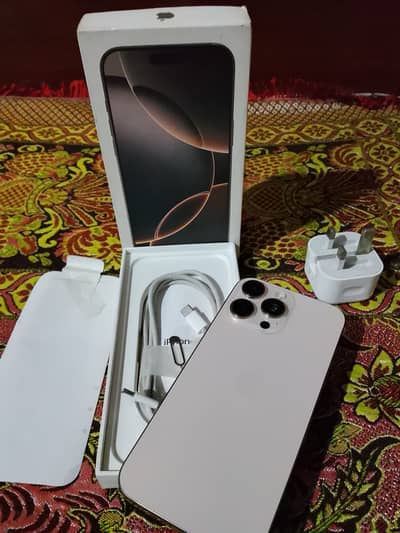 Apple iPhone 16 Pro Max 256 with  cebal