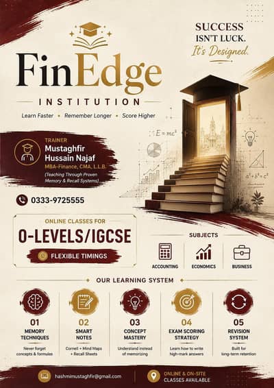 O Level Online classes