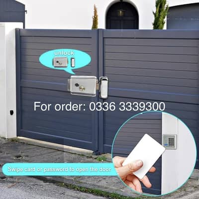 Smart Hostel Biometric door lock electric access control system mobile