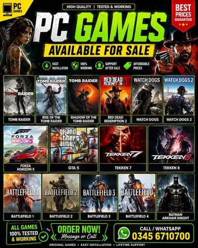 PC Games for Sale| GTA 5, RDR2, Forza Horizon 5