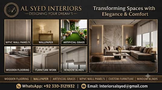 Premium Interior Design & Renovation Services | Al Syed Interiors