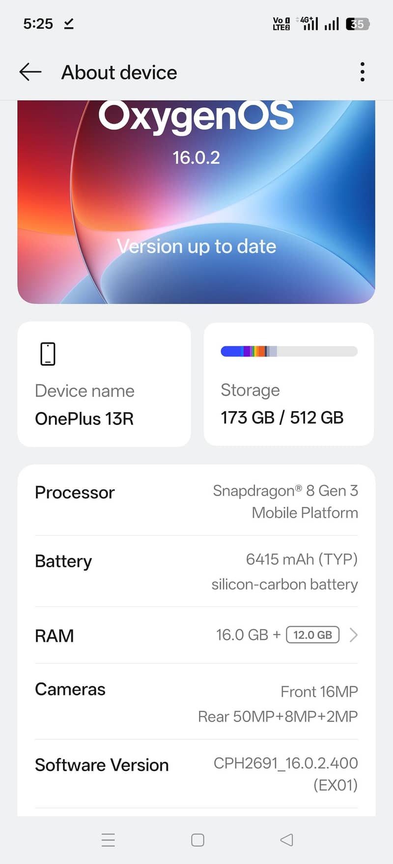 One Plus 13R 2