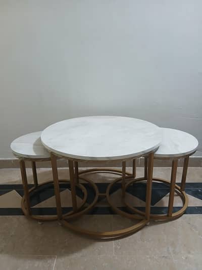 3 Pcs Table Set