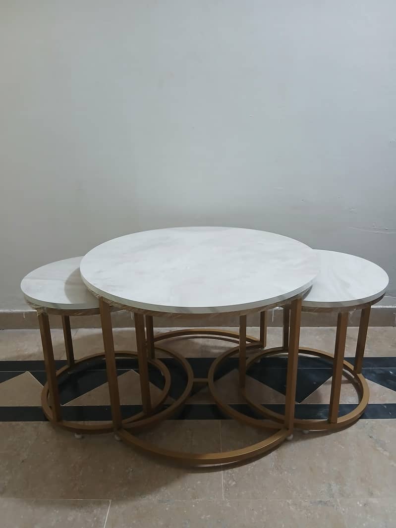 3 Pcs Table Set 0