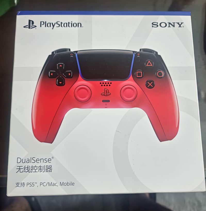 Sony PS5 DualSense Controller (Techno Red) 0