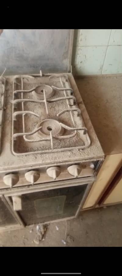 stove attached oven for backing cooking