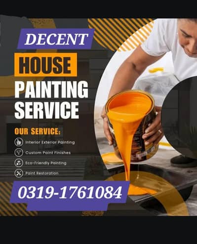 Decent Painter and Furniture Polish Services
