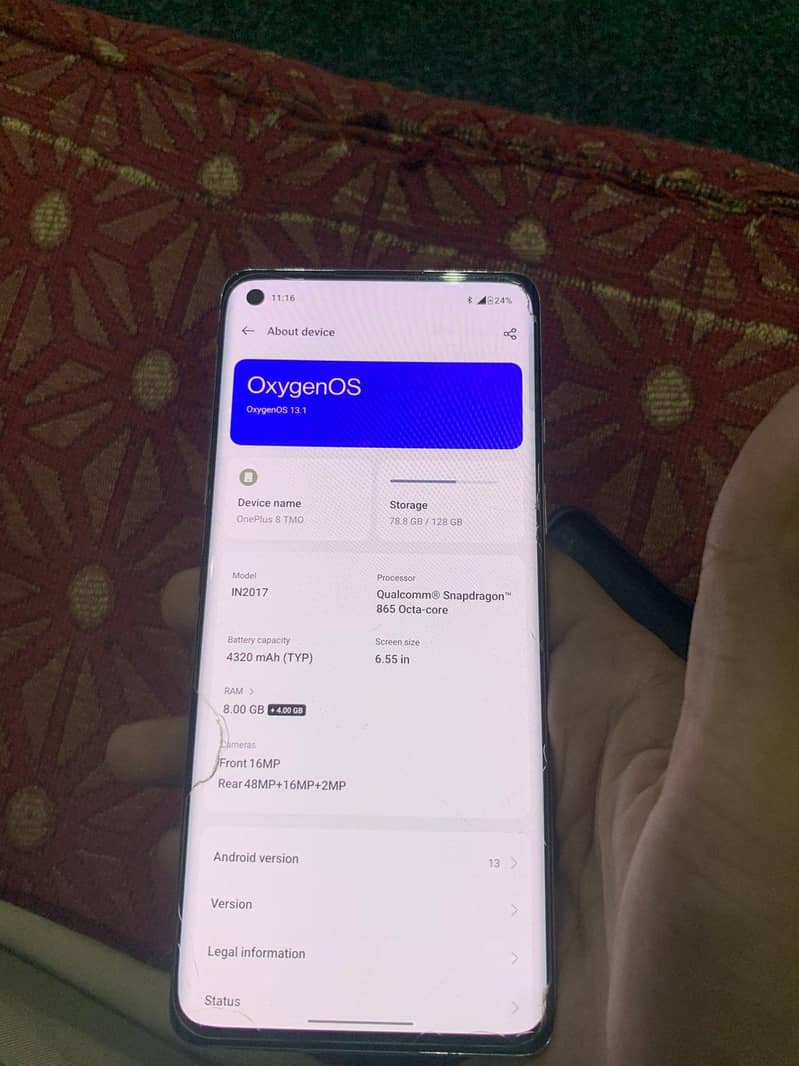 One Plus 8 6