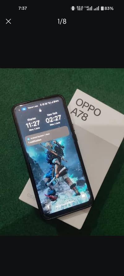 OPPO A78 8GB RAM 256GB Storage for Sale