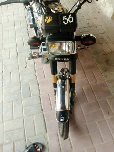 CG 125 self start