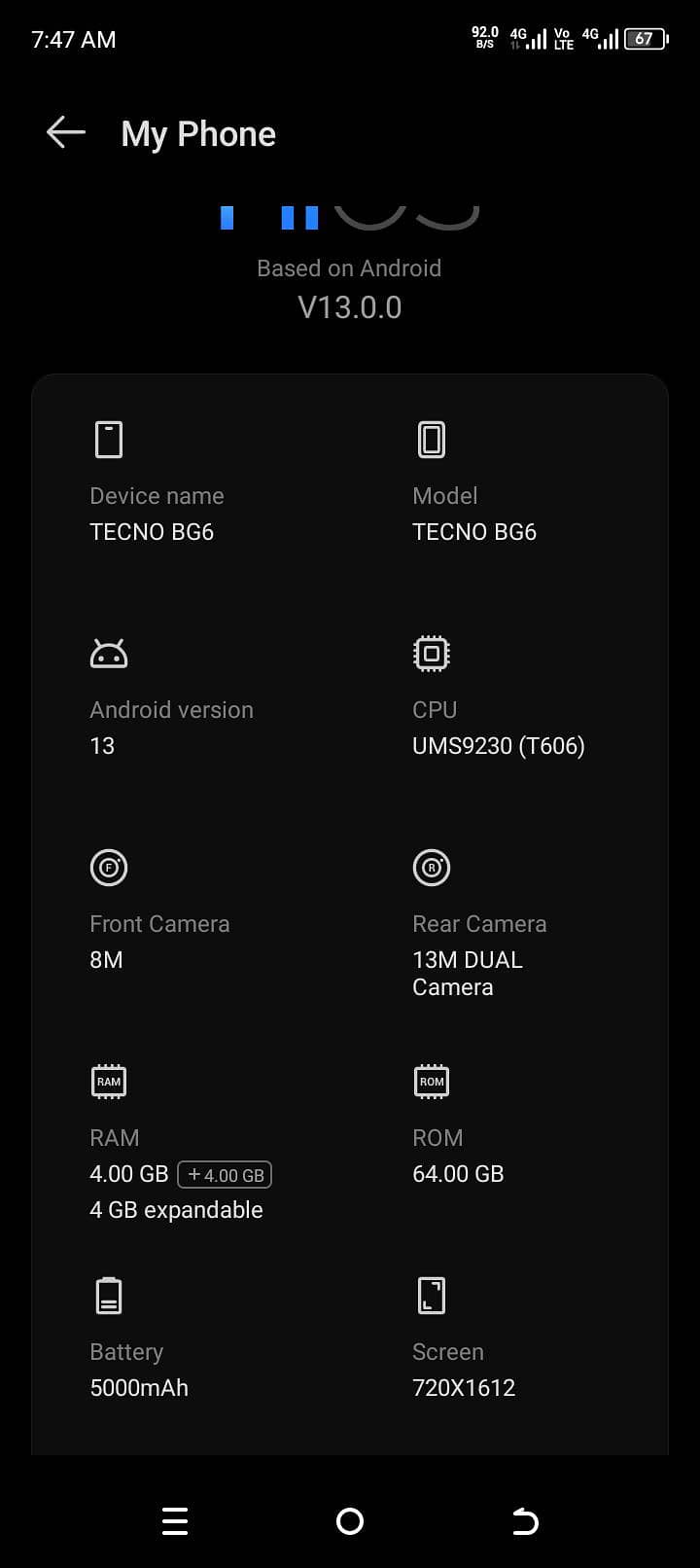 Tecno Other Model 0