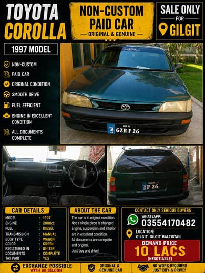 Toyota Corolla Fielder 1997