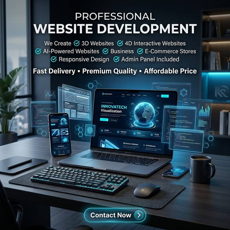 Professional Website Developer | Business, E-commerce & Portfolio Web 0