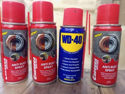 Carrera Anti Rust Spray 100ml | Multi-Purpose Lubricant | Rust Remover
