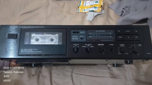 Denon cassette player