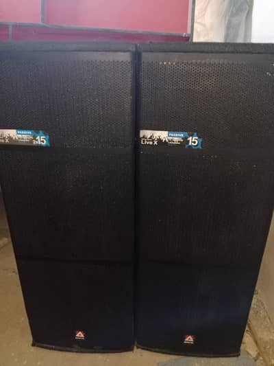 Live-X 600W speakers pair
