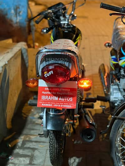 Honda CG 125 2026 Model / Brand New Condition /Applied/price 2.57 Lakh