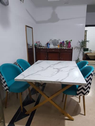Dining table with 4 chairs