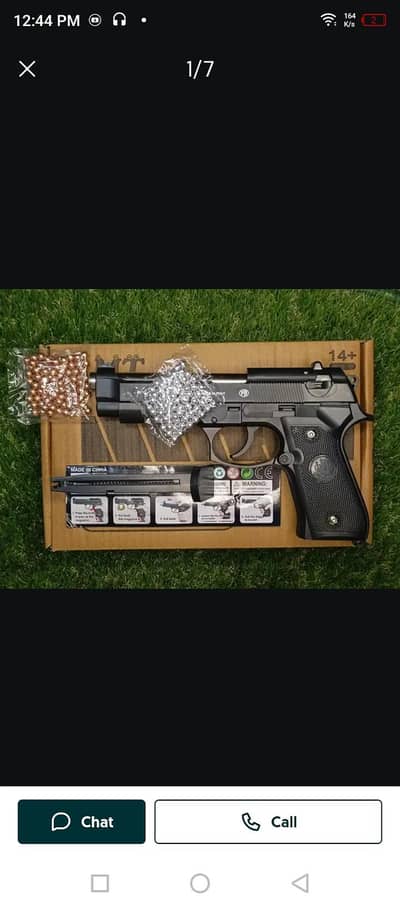 Metal gun original black bretta