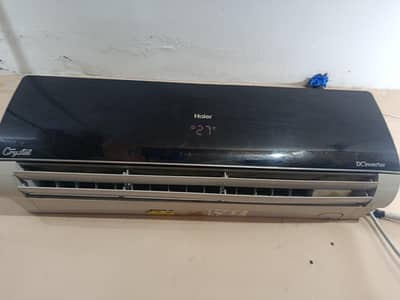 Haier AC DC inverter crystal body Only Remote indoor and Outdoor
