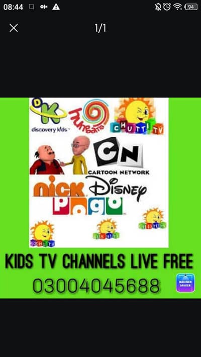 kids cartoon tv channels live free