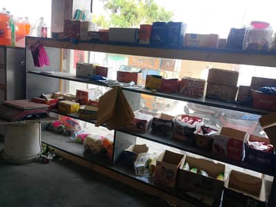 rack shop and counter