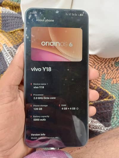 One hand use set 10/9 condition no open no repair with warranty