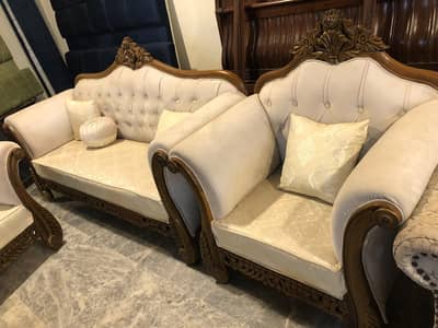 wooden solt sofa
