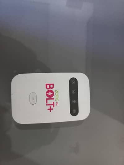 Tp link Router with zong bolt plus device