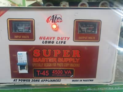 Heavy duty 110v Stabliser Power Supply 4500w