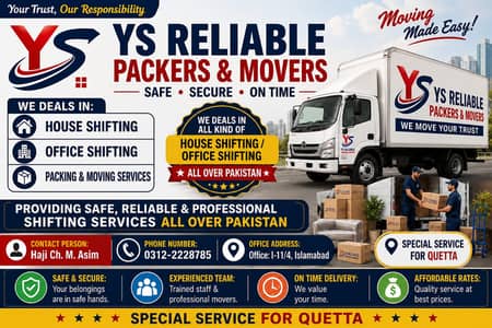Movers & Packers Services/home shifting/Shehzore Mazda/Good Transport