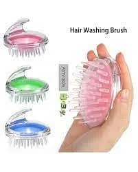 Shampoo Brush Hair Washing Brush Transparent Brush