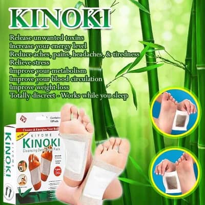 Kiyome kinoki Cleaning Detox Foot Pads Foot Detox Pads