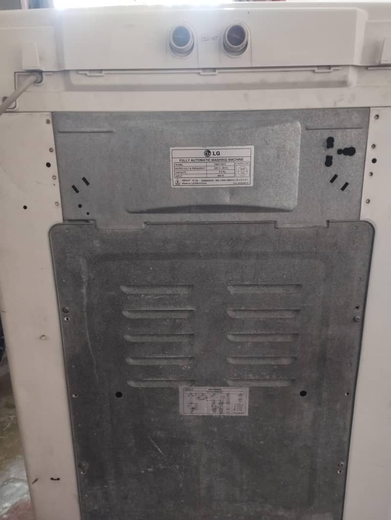 LG fully automatic washing machine 4